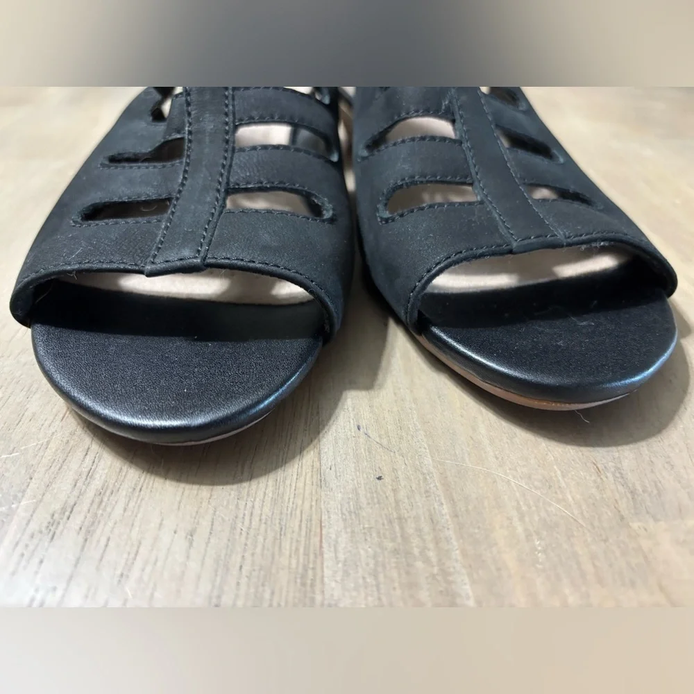 Clarks Black Abagail Sling size 8 gently used